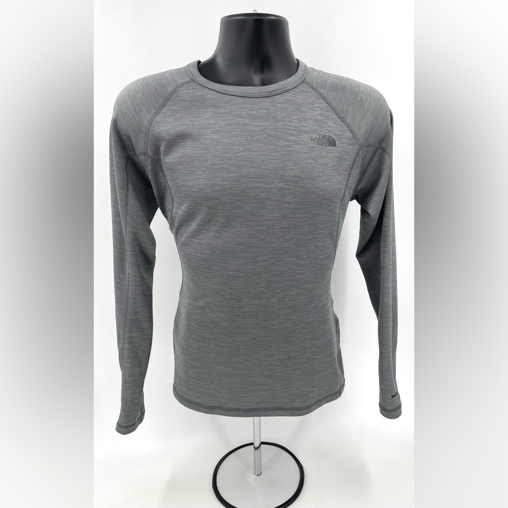 The North‎ Face Performance Shirt L/S Gray Ligthweight Flash Dry Men’s Medium M